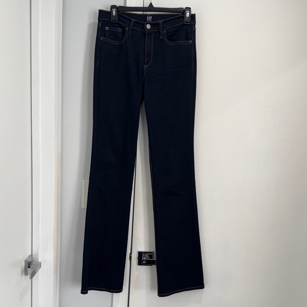 GAP Women's Dark Blue Boot Cut Jeans